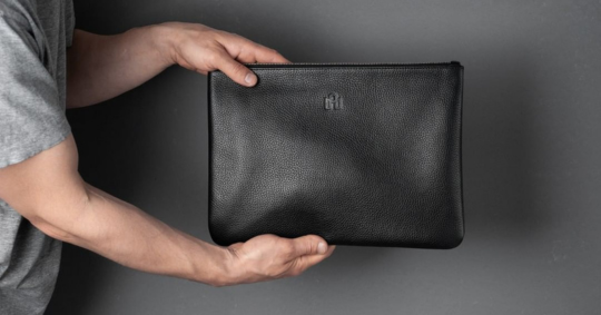 The different types of leather used in MacBook sleeves