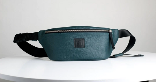 Leather chest bags for women