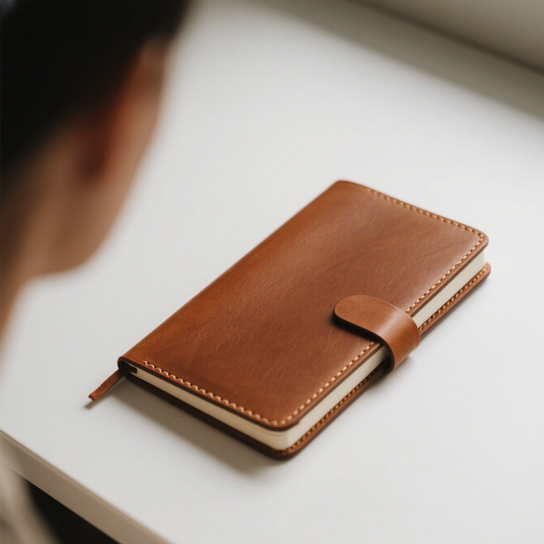 Leather notebooks for creatives: sketching, writing and planning ideas