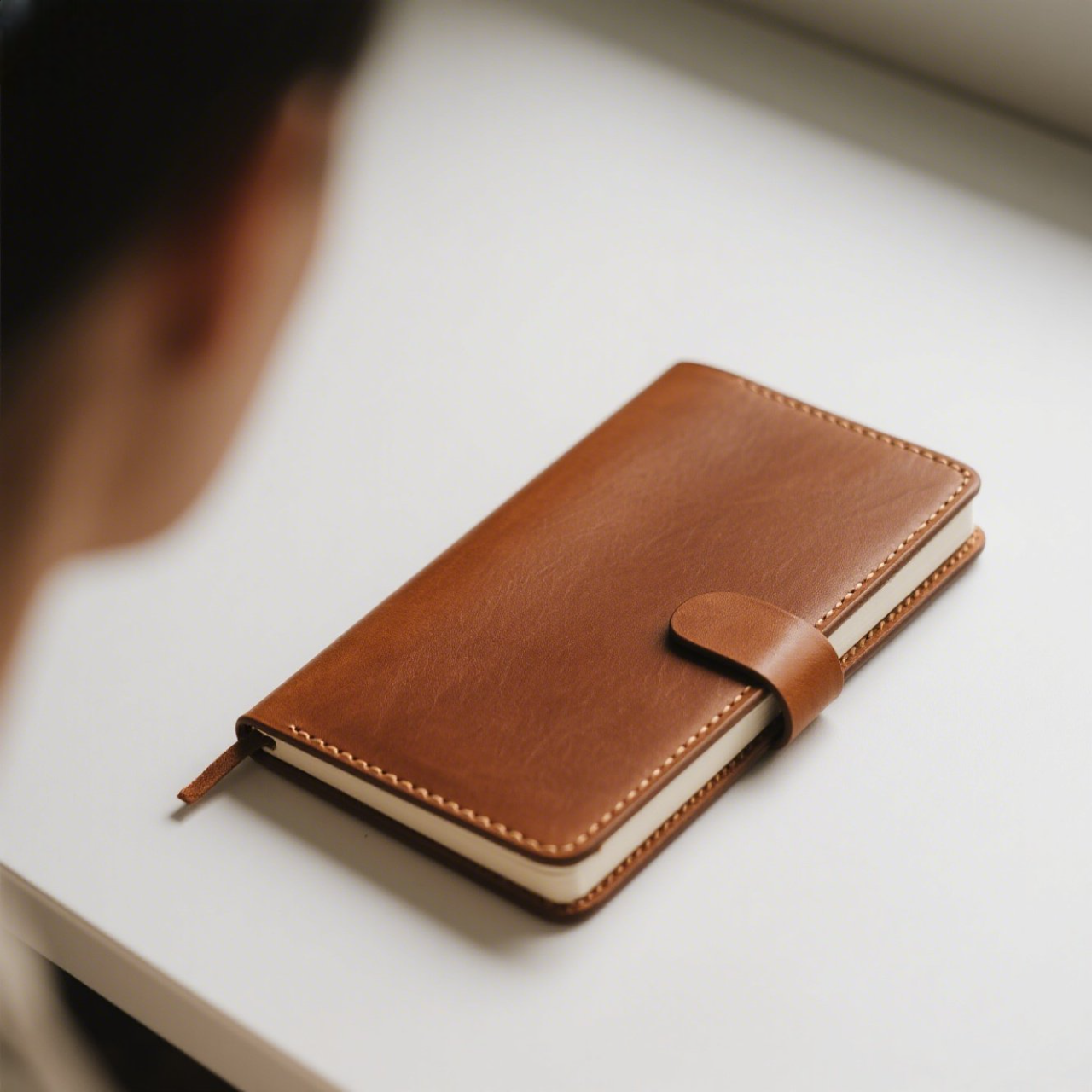 Leather notebooks for creatives: sketching, writing and planning ideas
