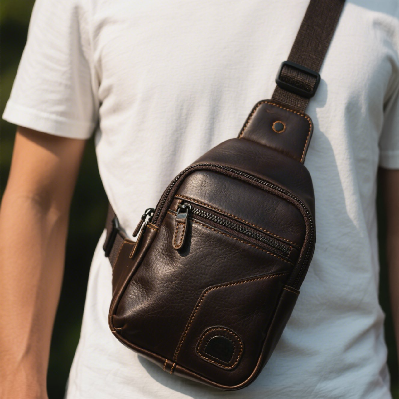 Men’s leather sling bags: the perfect gift for every occasion