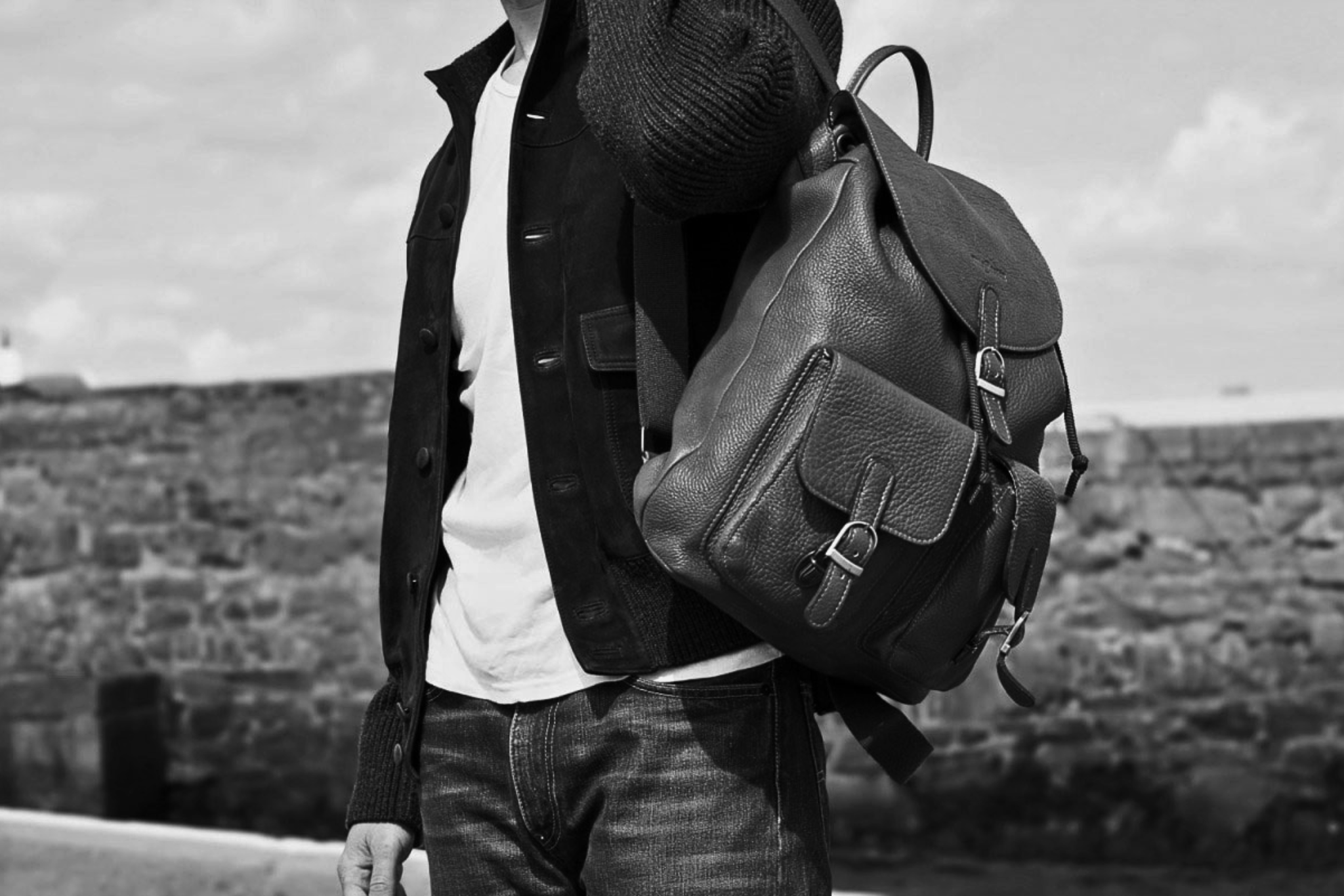 Leather Backpacks for men