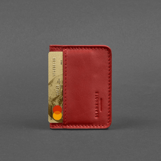 Leather ID passport holder