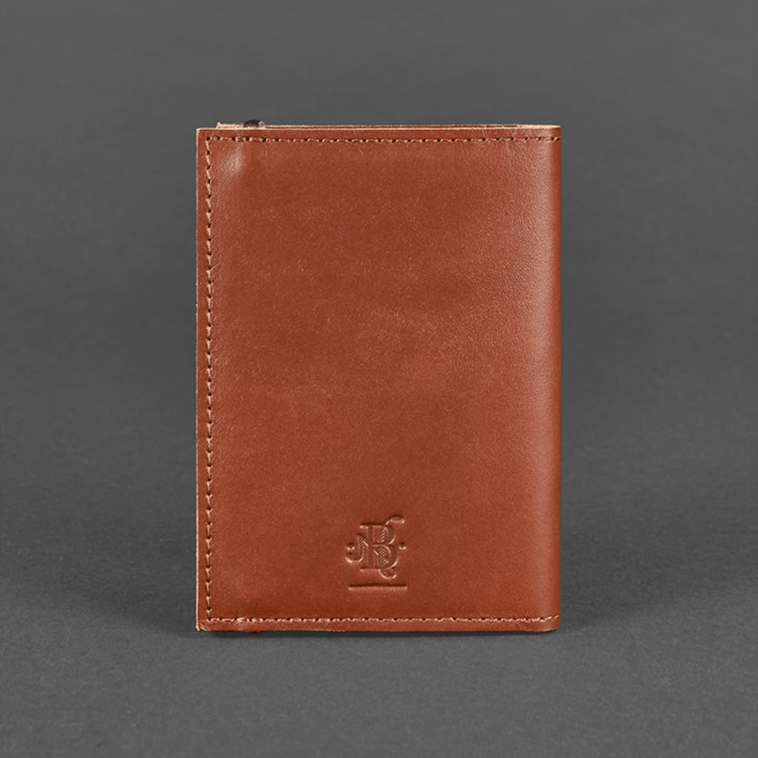 Designer Leather Passport Case