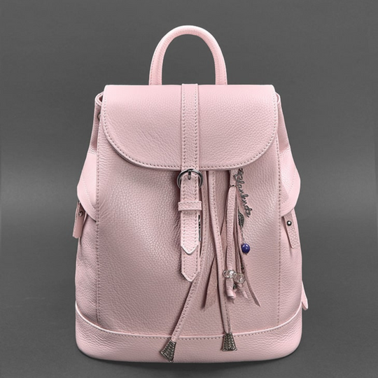 small leather backpack mens