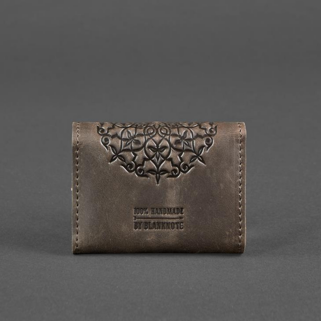 small leather wallet mens