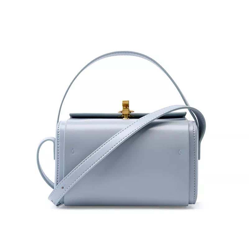 Where to buy top handle leather bags with unique design