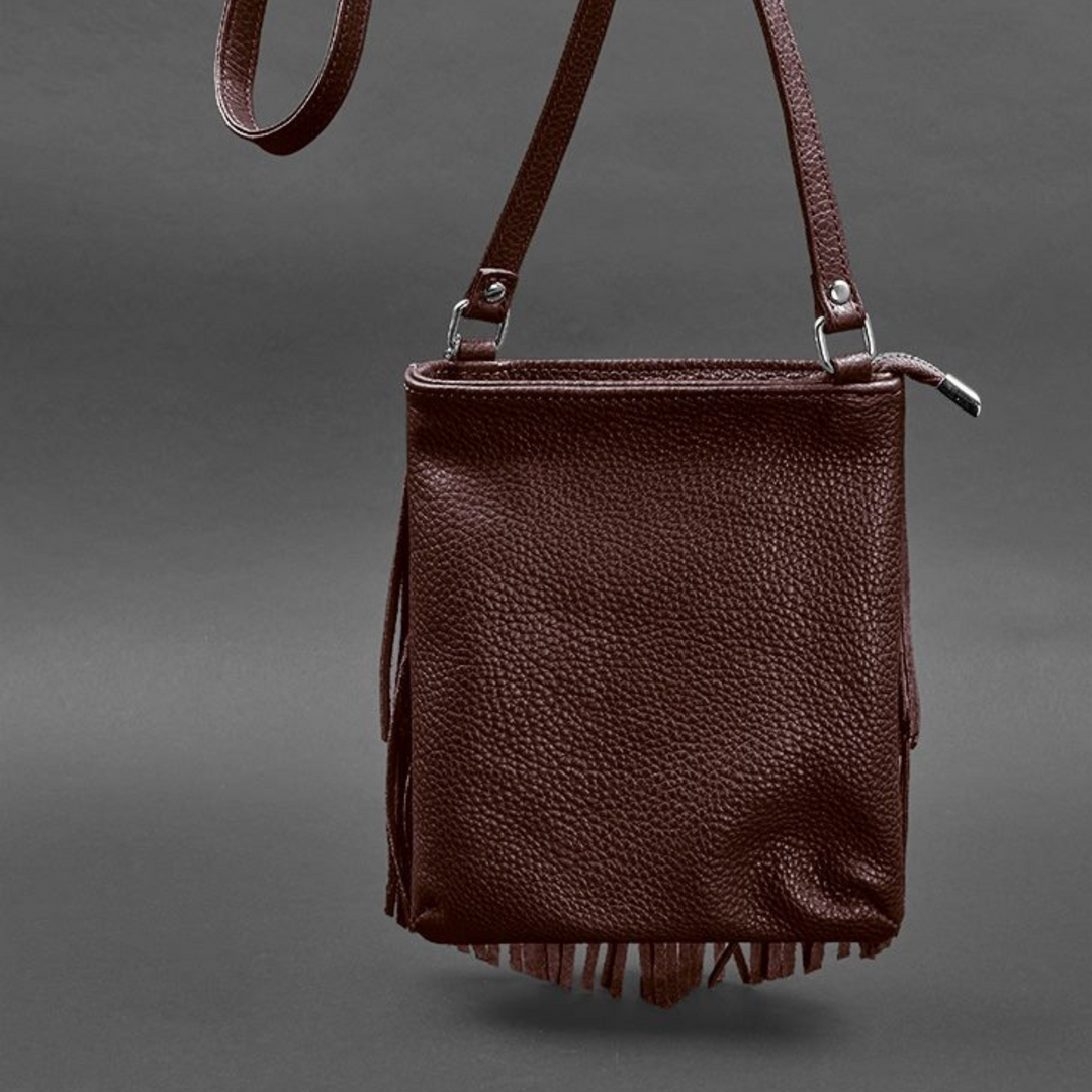 women's crossbody fringe bag