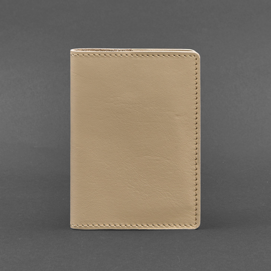 Passport Document Holder Leather