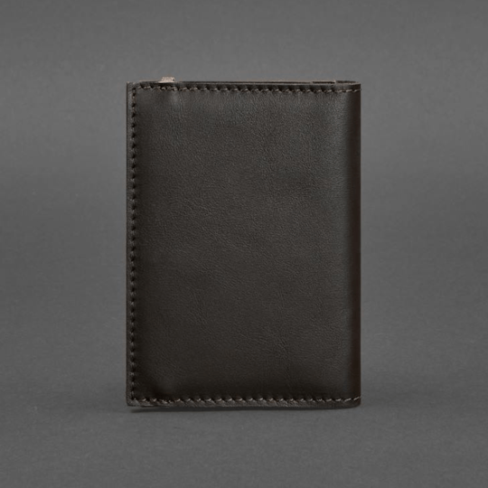 Engraved Leather Passport Holder