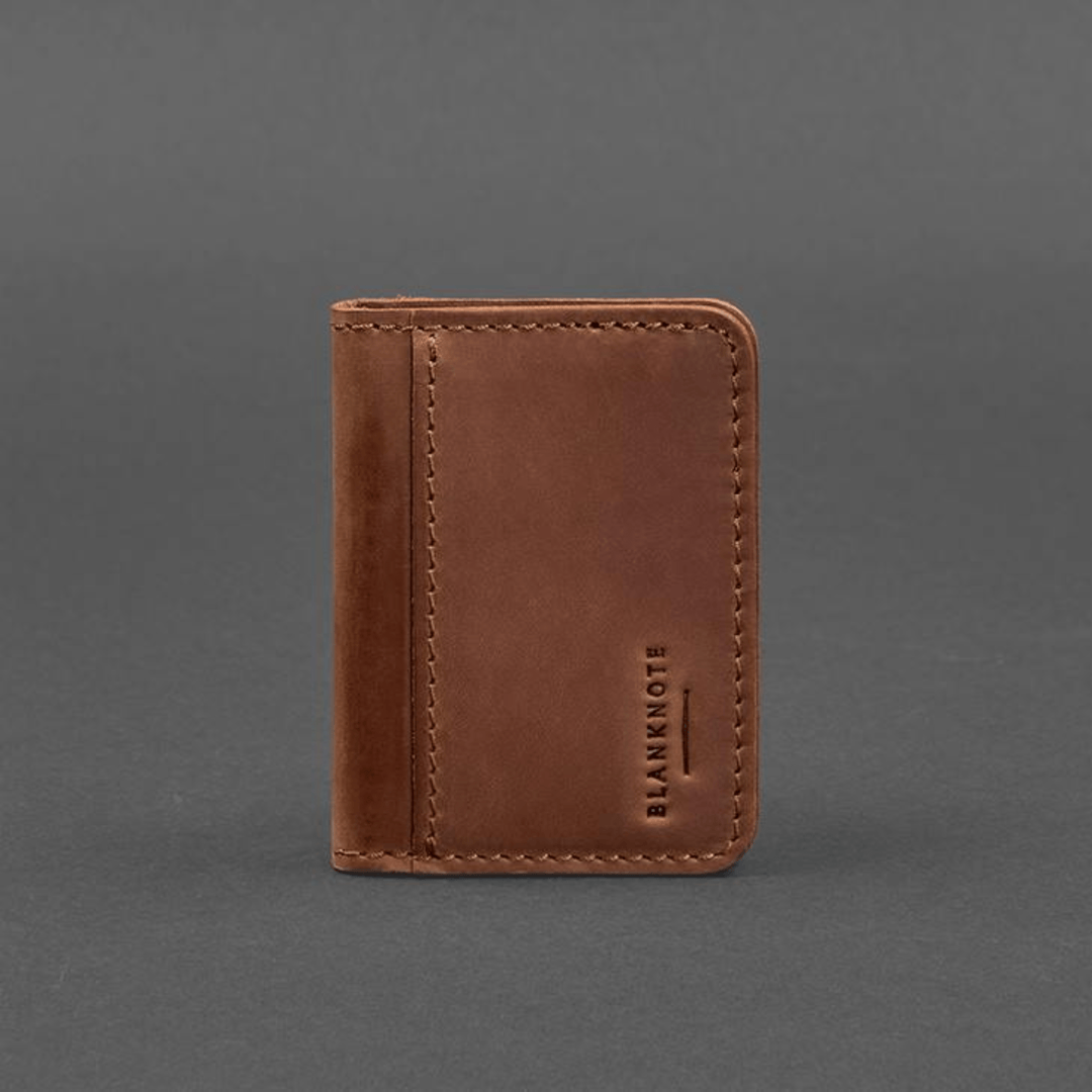 Leather driver's license holder
