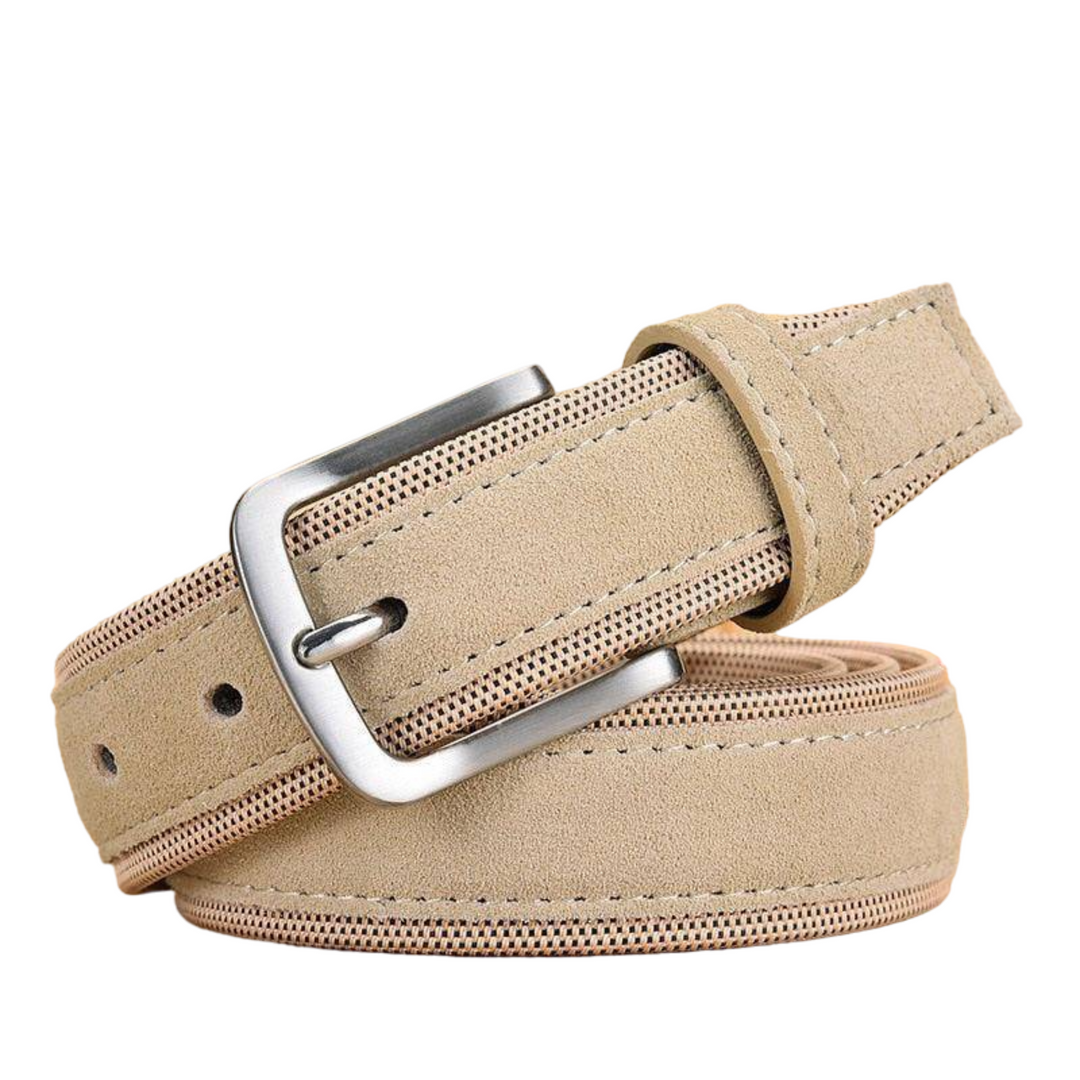 Fabric Suit Leather Belt For Men, Babken Model - Leather Purse Backpack