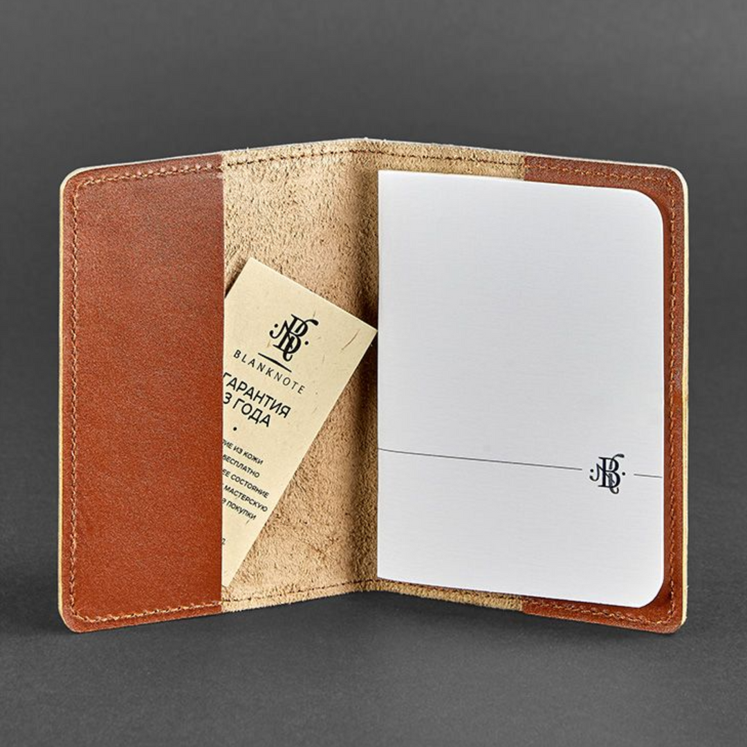 women's leather passport holder