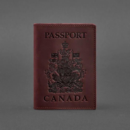 canada passport holder designer