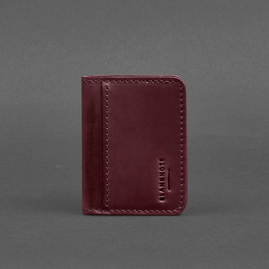 Leather sleeve for ID and driver's license