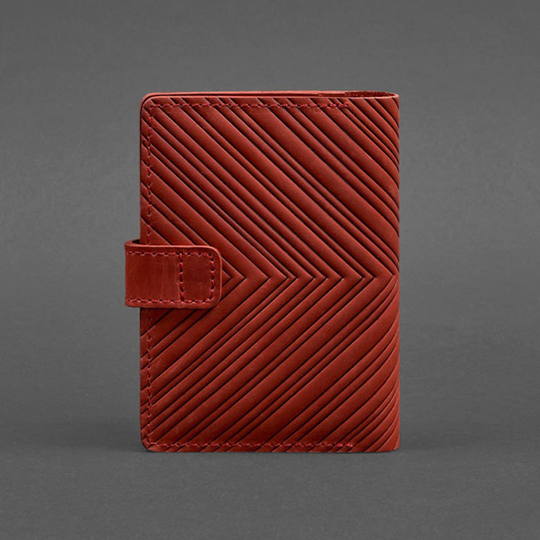 personalised passport cover leather