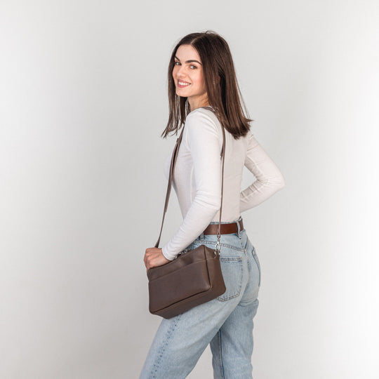 TOASTE BAG - Latte - Leather Purse Backpack