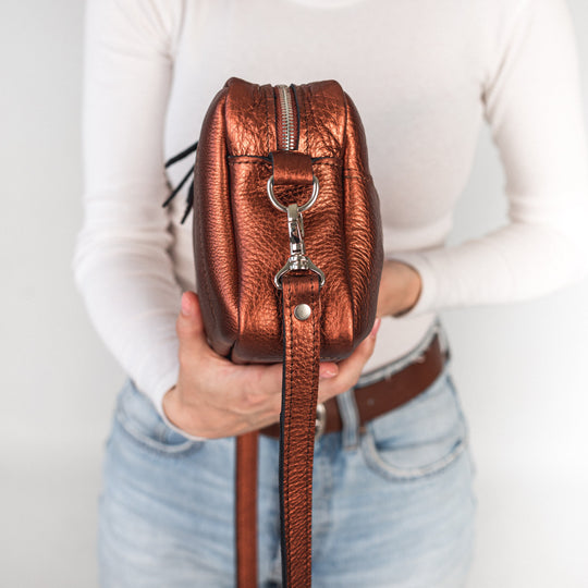 TOASTE BAG - Bronze - Leather Purse Backpack