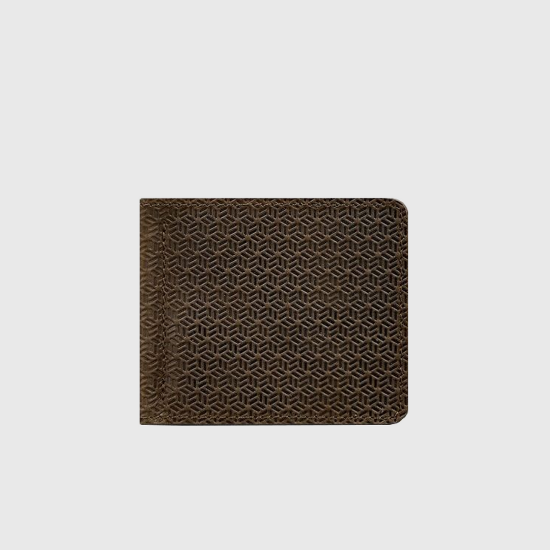 compact leather wallet