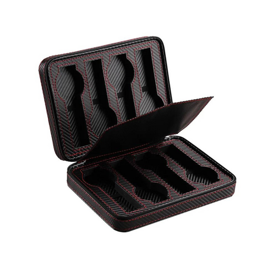 Exclusive Travel Watch Case in Sport Design - Leather Purse Backpack