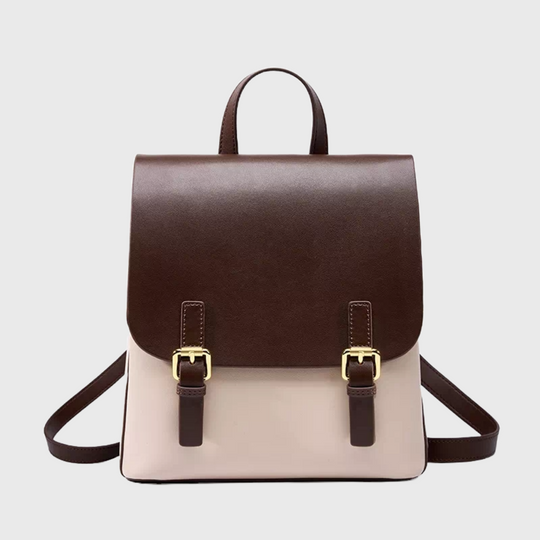 Women's minimalist leather purse with high-quality hardware.