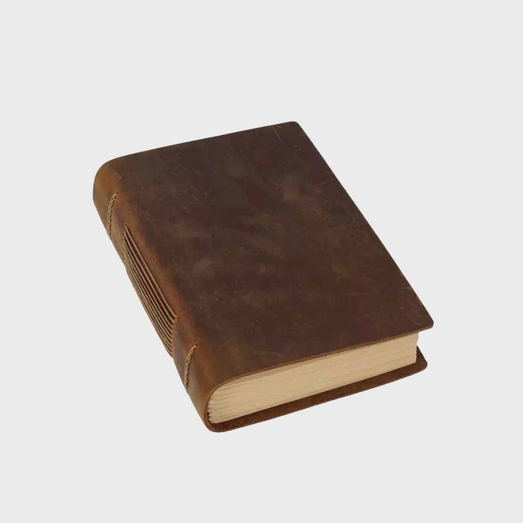 Vintage leather journal