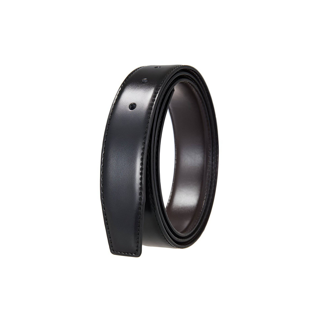 Leather Belt Strap, For Pin Buckles, Reversible, Kalo Model - Leather Purse Backpack