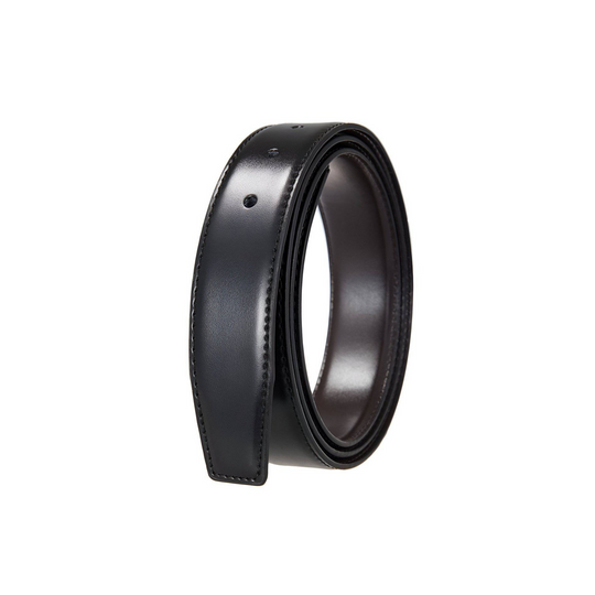 Leather Belt Strap, For Pin Buckles, Reversible, Kalo Model - Leather Purse Backpack