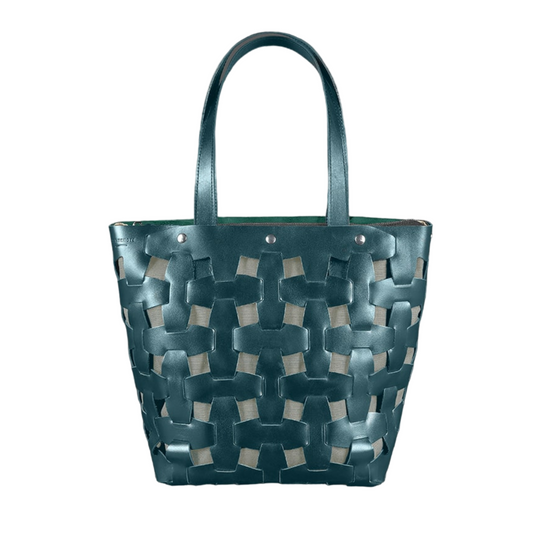 Unique Woven Leather Bag Tote Bag for Lady Shoulder Bag - Leather Purse Backpack