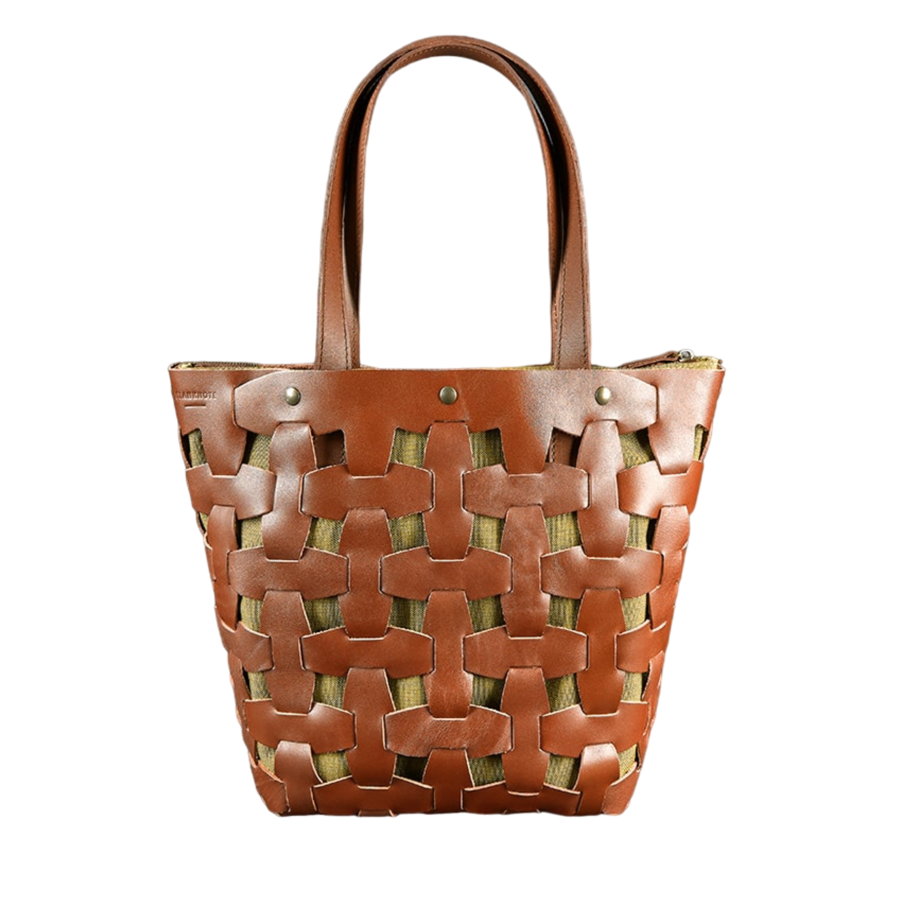 Elegant Woven Leather Bag Tote Bag for Lady Shoulder Bag - Leather Purse Backpack