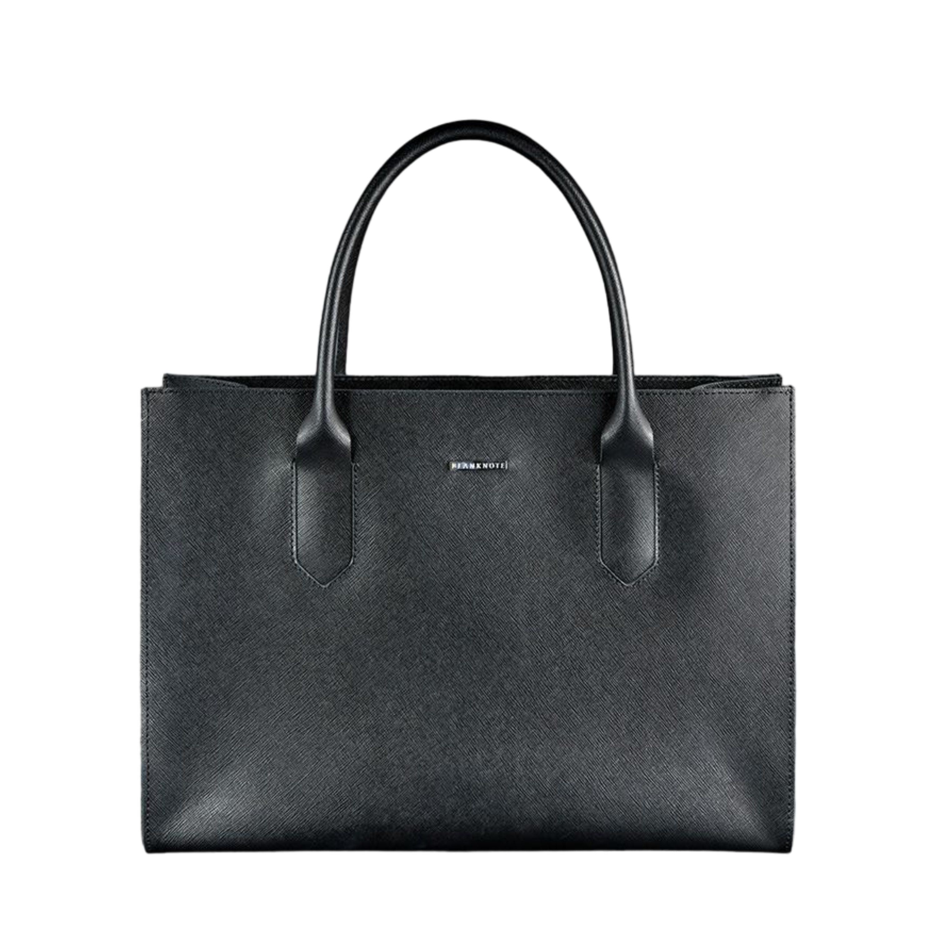 Perfect Design Black Classic Leather Tote Bag for Women - Leather Purse Backpack
