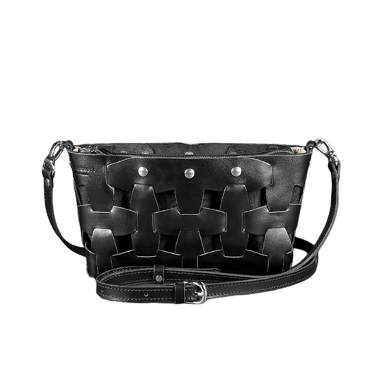 Fashionable Vintage Women's Leather Puzzle Crossbody Bag - Leather Purse Backpack