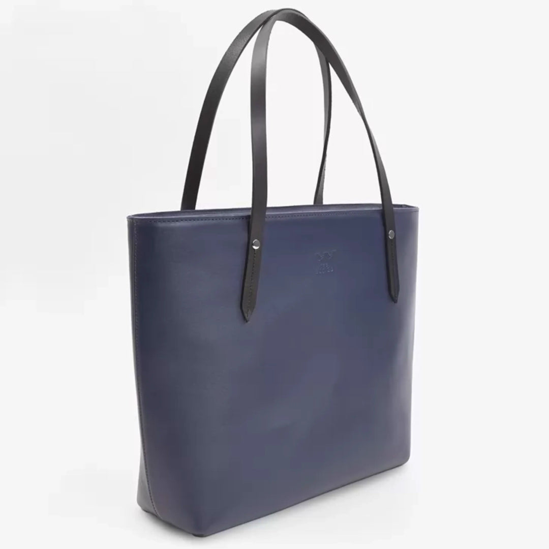 Timeless Design Classic Women's Leather Shopper Bag - Leather Purse Backpack
