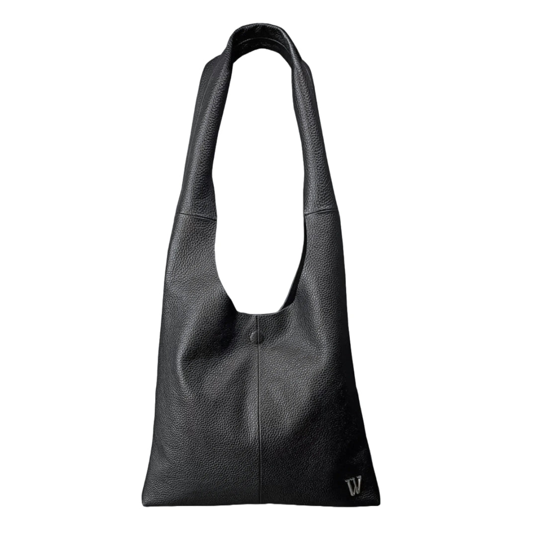 Women's Leather Shopper Tote – Chic and Practical Daily Accessory - Leather Purse Backpack