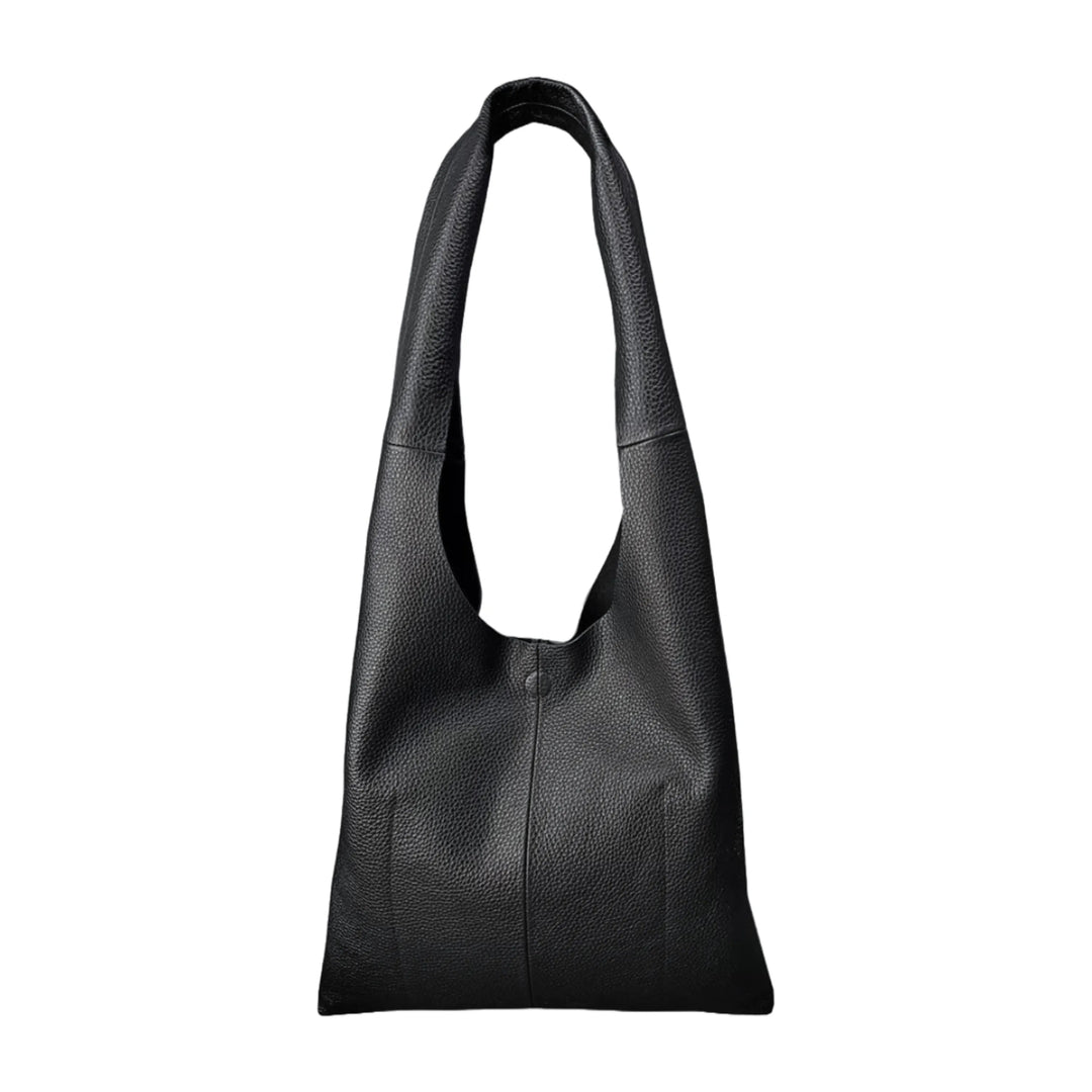 Women's Leather Shopper Tote – Chic and Practical Daily Accessory - Leather Purse Backpack