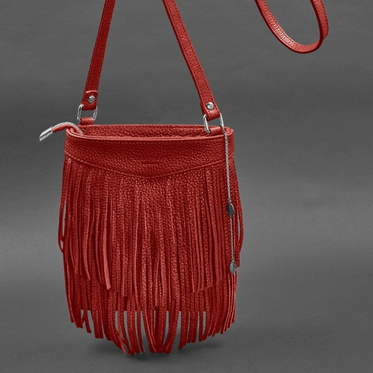 boho fringe crossbody bag