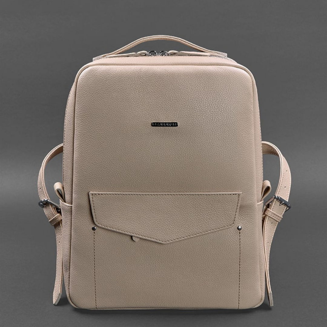 leather backpack purse