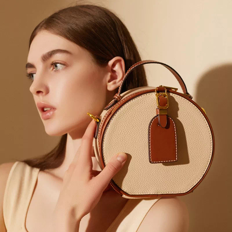 High-quality leather crossbody purse for women