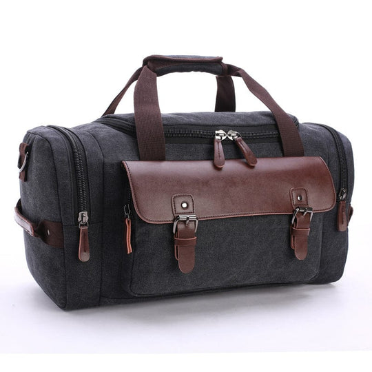 Modern design canvas crossbody duffle for travel