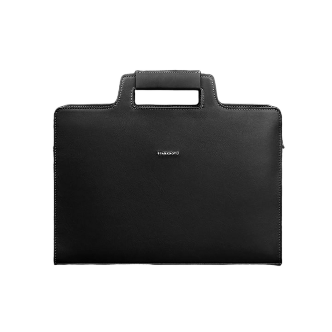 Elegant Women's Leather Bag For Laptop and Documents - Leather Purse Backpack