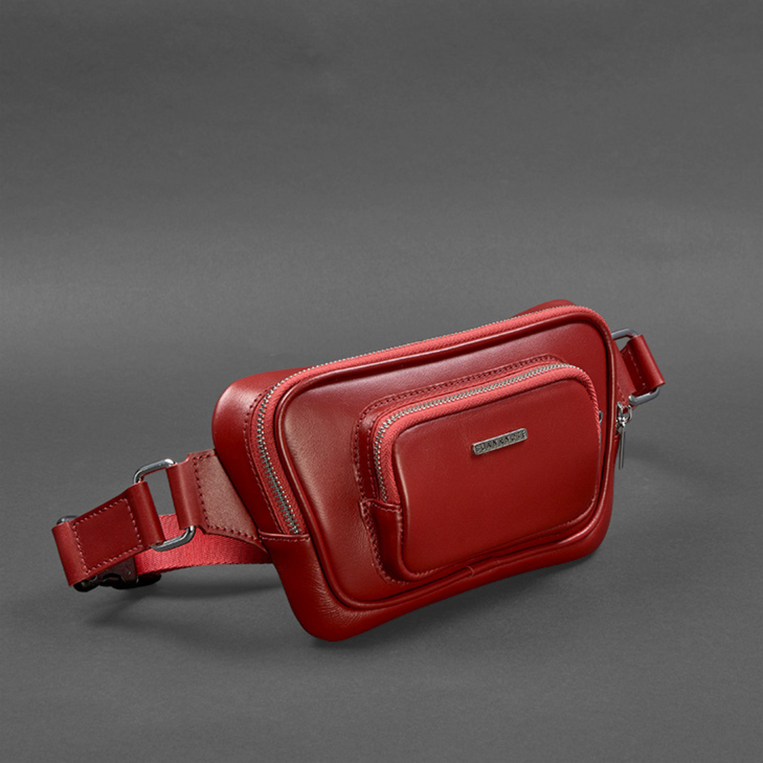 genuine leather chest bag
