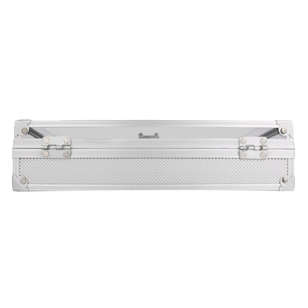 Silver Watch and Jewelry Display Metal Storage Box - Leather Purse Backpack