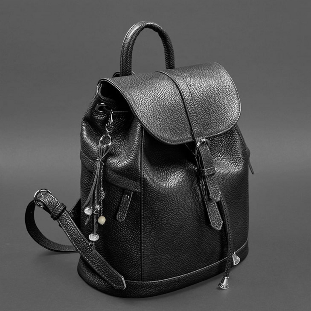 genuine leather backpack