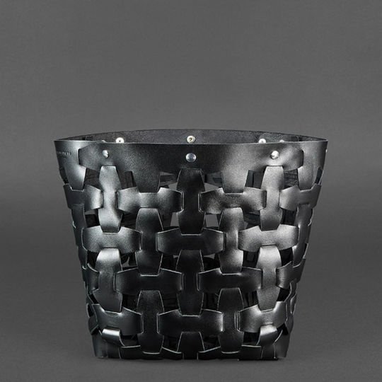 woven leather bag designer
