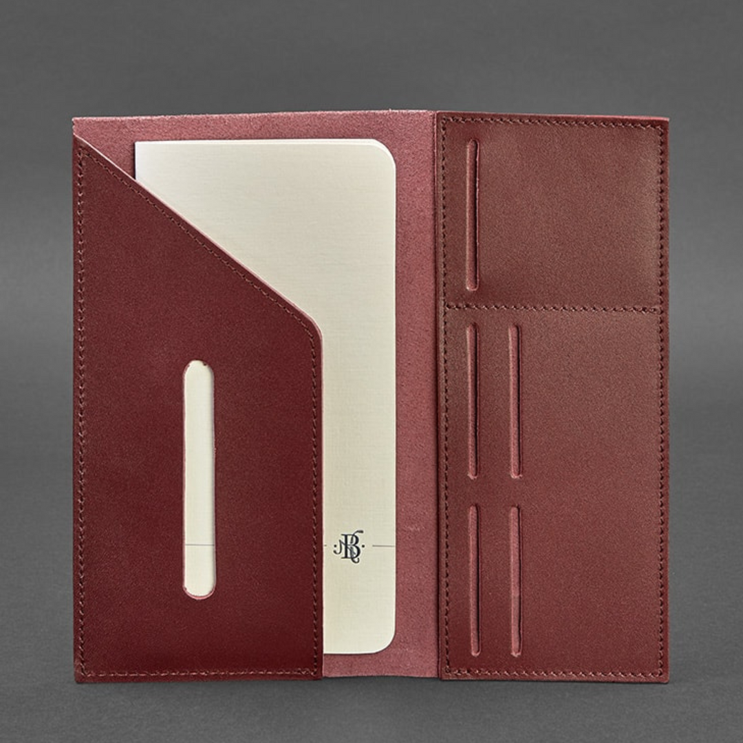 leather travel organizer