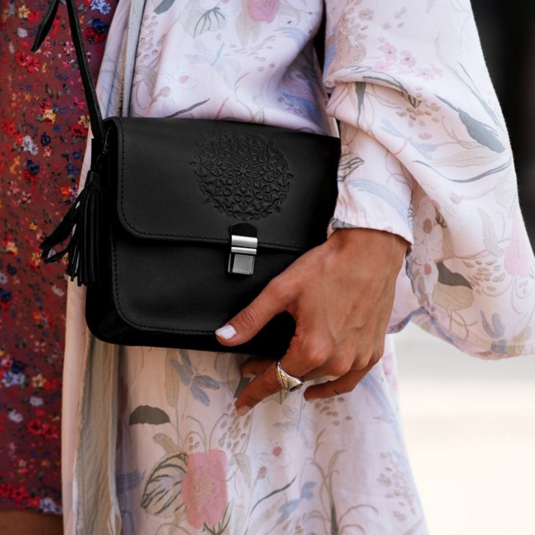 women's small leather crossbody bag