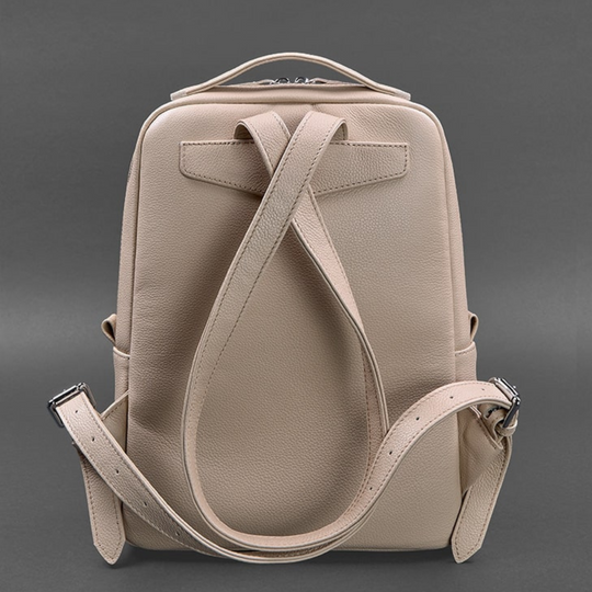 soft leather backpack