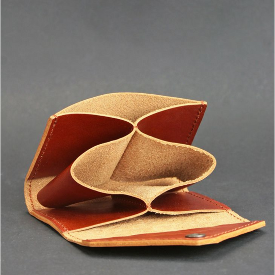 leather card case women's