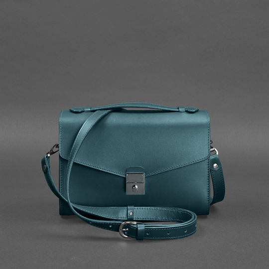 leather crossbody messenger bag women's