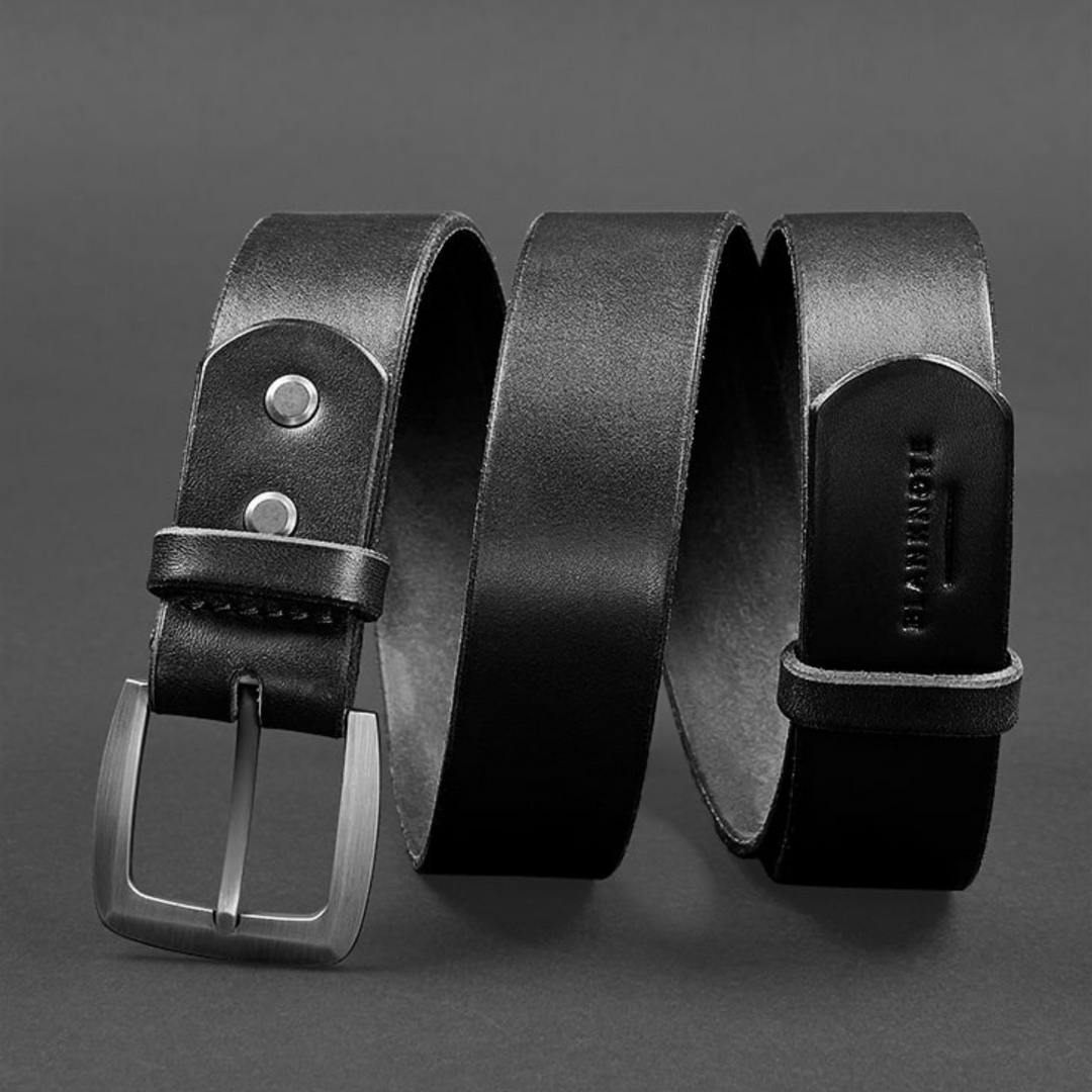 mens narrow leather belts